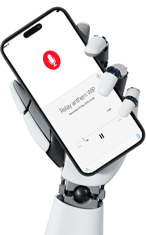 robot-hand-holding-phone-mockup